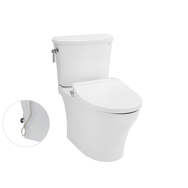 Bồn Cầu TOTO CS986GE2#XW Hai Khối Nắp Cơ