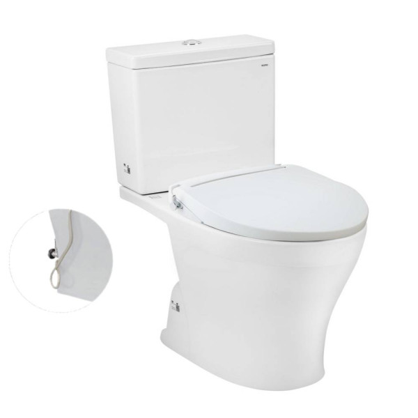 Bồn Cầu TOTO CS326DE2#XW 2 Khối Nắp Cơ TCW07S