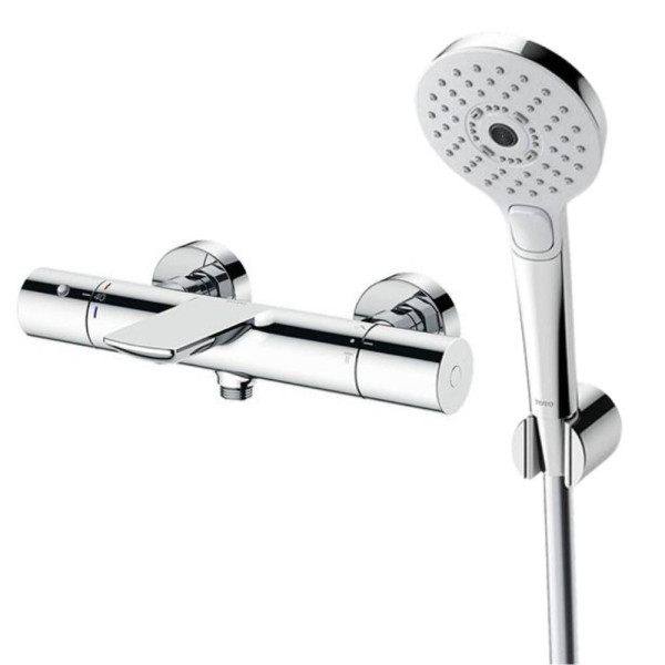 Bộ sen tắm nhiệt độ TOTO TBV01402BA TBW01010V (3 chế độ) 