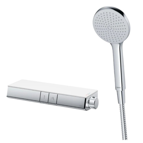 Vòi Sen Tắm TOTO TBV10400V/TBW07009A Nhiệt Độ Tay Sen Massage 3 Chế Độ
