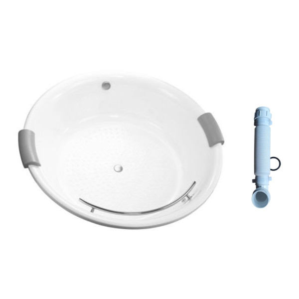  Bồn tắm TOTO PPY1720HPTE#P TVBF412 ngọc trai 1m7 tay vịn gồm ống thải 