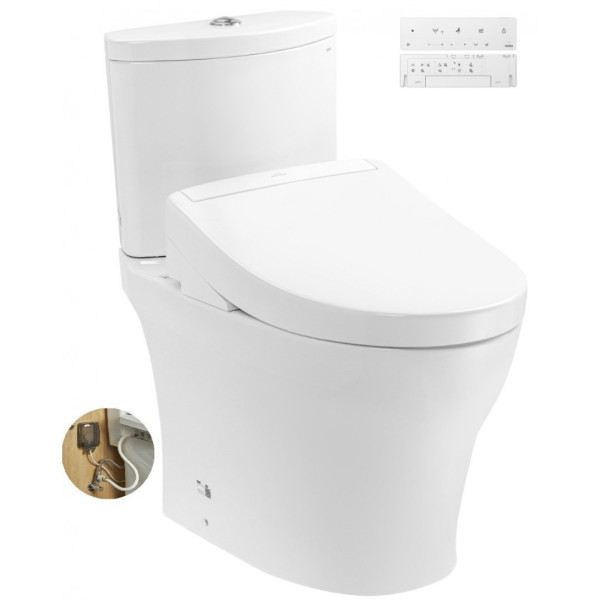 Bồn Cầu Điện Tử TOTO CS838DW25#XW Nắp Washlet TCF34461GAA Dòng S5