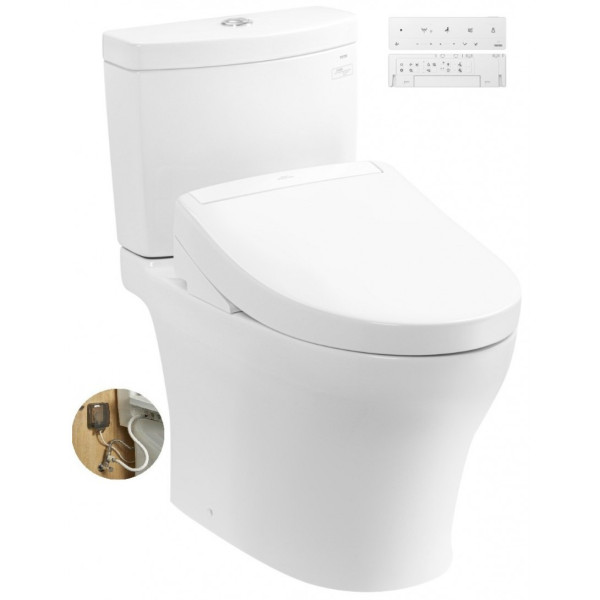 Bồn Cầu Điện Tử TOTO CS769DRW25#XW Nắp Rửa Washlet TCF34461GAA S5