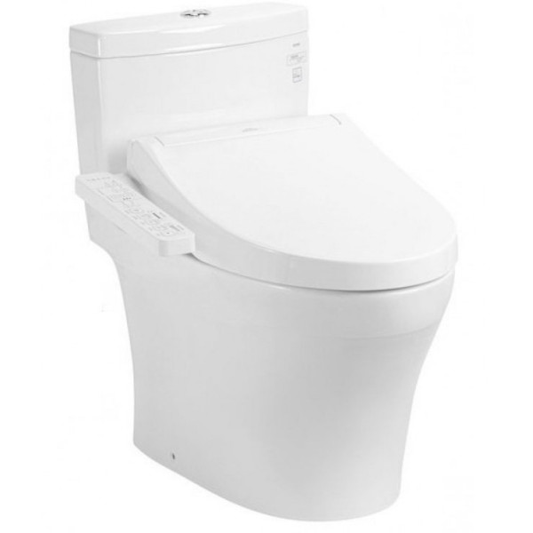 Bồn Cầu Điện Tử TOTO MS889CDRW17#XW Nắp Rửa Washlet TCF23460AAA C2 Giấu Dây