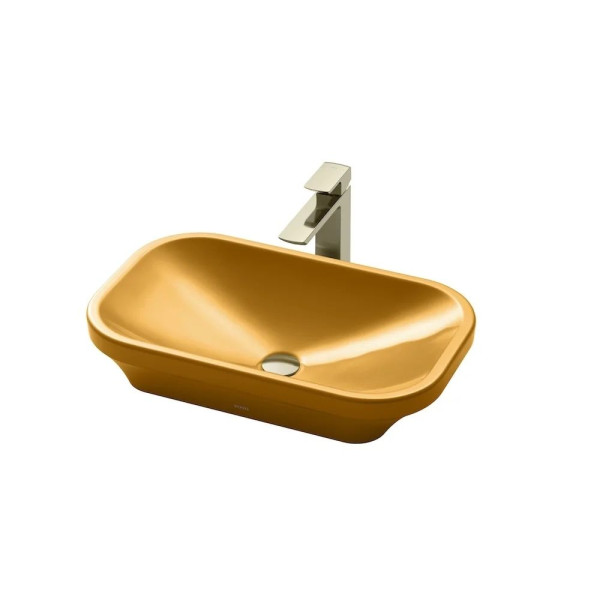  Chậu rửa lavabo đặt bàn TOTO LW630JDW/F#MDR màu cam vàng 
