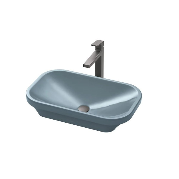  Chậu rửa lavabo đặt bàn TOTO LW630JDW/F#ASB  màu xanh tro 