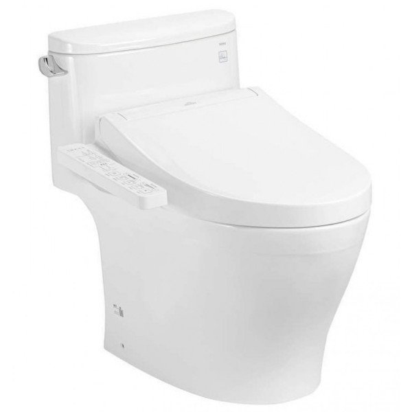 Bồn Cầu Điện Tử TOTO MS887CRW17#XW Nắp Rửa Washlet TCF23460AAA C2 Giấu Dây