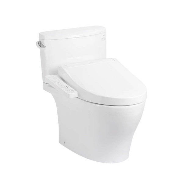  Bồn cầu TOTO CS767CRW17#XW 2 khối nắp điện tử Washlet C2 TCF23460AAA giấu dây 