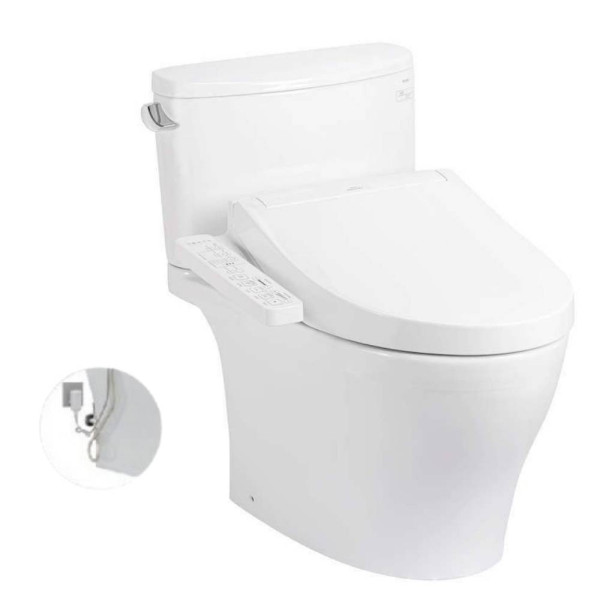 Bồn cầu TOTO CS767RW16#XW 2 khối nắp điện tử Washlet C2 TCF23410AAA 