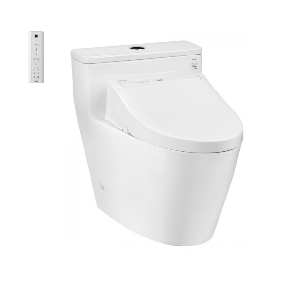  Bồn cầu TOTO MS625CDW15#XW 1 khối nắp điện tử Washlet C5 TCF24460AAA giấu dây 
