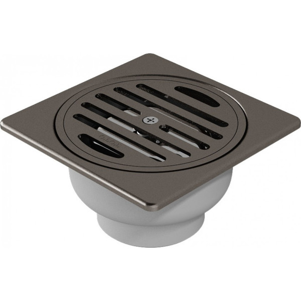 Phểu Thoát Sàn TOTO TX1DB#BGP Màu Xám Than Chì Mờ 115x115mm Ø60
