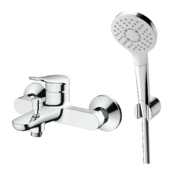 Vòi Sen Tắm TOTO TBS04302V/TBW01008V Nóng Lạnh
