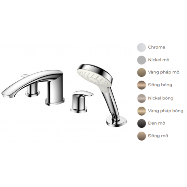  Vòi xả bồn tắm TOTO TBG09202A nóng lạnh kèm tay sen 