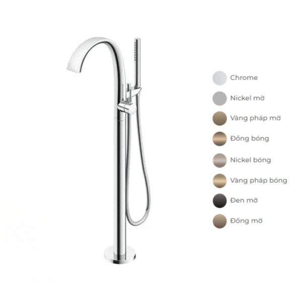  Vòi xả bồn tắm TOTO TBP01301AA đặt sàn nóng lạnh 