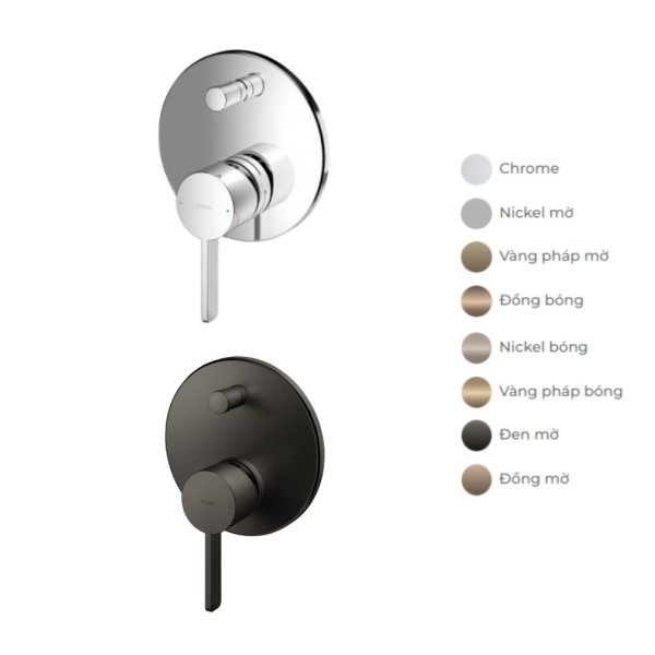  Van gật gù điều chỉnh nóng lạnh kèm nút chuyển hướng TOTO TBG11304VA 