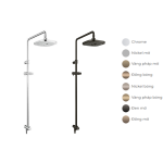  Thân sen cây dáng vuông 2 chế độ TOTO TBW02002BA 