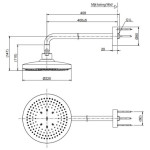  Bát sen tắm gắn tường TOTO TBW01003A 
