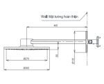  Bát sen tắm gắn tường TOTO TBW07004A