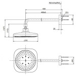  Bát sen tắm gắn tường TOTO TBW02003A