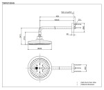  Bát sen tắm tắm gắn tường TOTO TBW01004A 