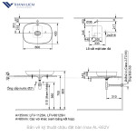 Chậu đặt bàn Inax AL-682V