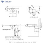 Chậu đặt bàn Inax AL-662V