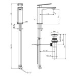 Vòi chậu nóng lạnh American Standard WF-2414