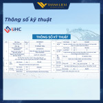 Hệ thống xử lý nước tổng UHC NC1000HF