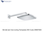 Bộ bát sen treo tường Tempesta 250 Cube 26687000