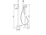 Vòi bồn tắm CF-60358