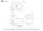 Bồn Cầu Thông Minh INAX AC-4005/CW-KA22AVN