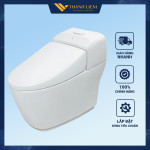 Bồn Cầu INAX AC-1032VN (AC1032VN) 1 Khối Nắp Êm Aqua Ceramic