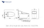 Bồn Cầu 1 Khối INAX AC-1032VN