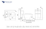 Bồn Cầu 1 Khối INAX AC-919VRN