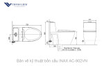 Bồn cầu 1 khối Inax AC-902VN