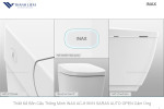 	 Bồn Cầu Thông Minh INAX AC-819VN (AC819VN) SARAS AUTO OPEN Cảm Ứng 