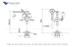 Vòi Sen Xả Bồn Tắm INAX BFV-656S