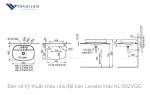 Chậu đặt bàn Lavabo Inax AL-632VFC