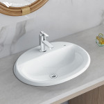 Chậu rửa âm bàn dương vành Inax L-2395VFC