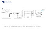 Chậu Rửa Đặt Bàn Lavabo Inax AL-S610V