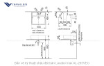 Chậu đặt bàn Lavabo Inax AL-293VEC