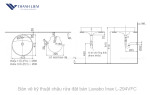 Chậu đặt bàn Lavabo Inax L-294VFC