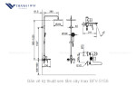  Sen tắm cây Inax BFV-515S