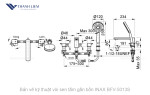 Vòi Sen Tắm Gắn Bồn Inax BFV-5013S