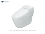 Bồn cầu 1 Khối Inax AC-1032 + Nắp rửa Điện CW-KB22AVN/BW1