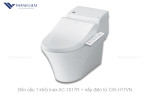 Bồn Cầu 1 Khối INAX AC-1017R + Nắp Điện Tử CW-H17VN