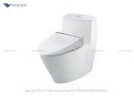 Bồn cầu 1 Khối Inax AC-919R + Nắp rửa Điện CW-KB22AVN/BW1