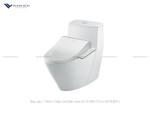 Bồn cầu 1 Khối Inax AC-919R + Nắp rửa Điện CW-H18VN