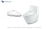 Bồn Cầu 1 Khối INAX AC-919R + Nắp Điện Tử CW-H20VN