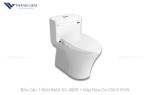 Bồn Cầu 1 Khối INAX AC-900R + Nắp Rửa Cơ CW-S15VN